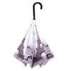 Paris Stick Umbrella Reverse Close