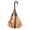 Gustav Klimt "The Kiss" Stick Umbrella Reverse Close