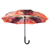 Monet, The Artist's House from the Rose Garden Stick Umbrella Reverse Close