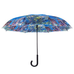 Monet Wisteria Stick Umbrella
