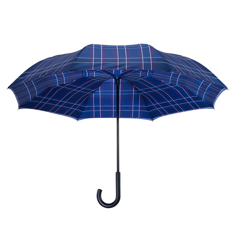 Picture of Blue Plaid RC Stick Umbrella