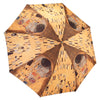 Gustav Klimt "The Kiss" Reverse Close Folding Umbrella