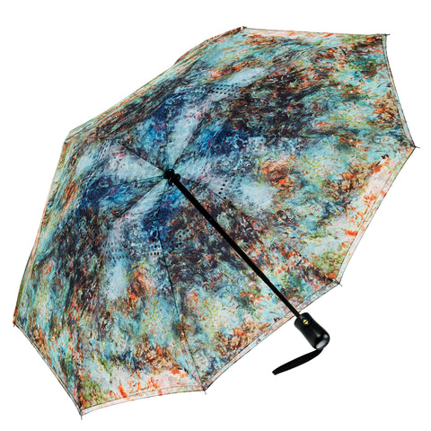 Picture of The House at Giverny Viewed From Rose Garden Stick Umbrella