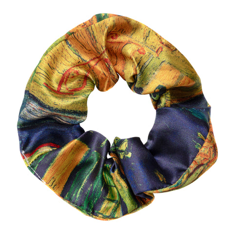 Picture of Van Gogh Café Terrace Scrunchie