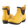 Gold Bees Chelsea Rain Boot