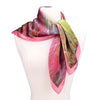 Waterlilies at Sunset Satin Chiffon Scarf