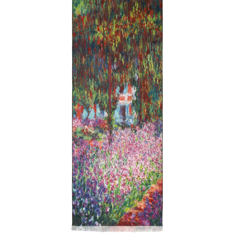 Picture of Monet Garden Viscose\Poly Scarf