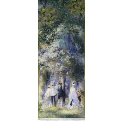 Picture of Renoir In the Park at Saint Cloud Viscose\Poly Scarf