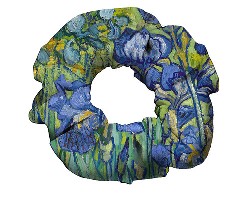 Picture of Van Gogh Irises Scrungee