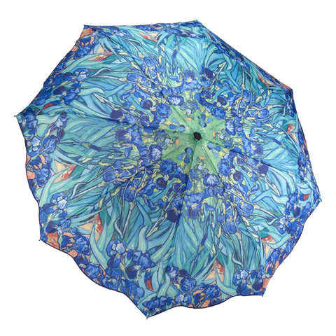 Picture of Van Gogh Irises Folding Umbrella