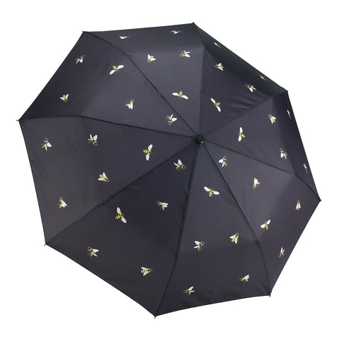 Picture of Bees-Black Folding Umbrella