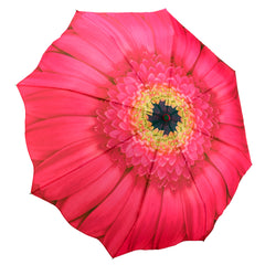 Pink Daisy Folding Umbrella