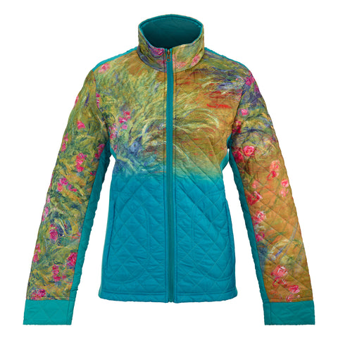Picture of Irises by Monet Quilted Jacket