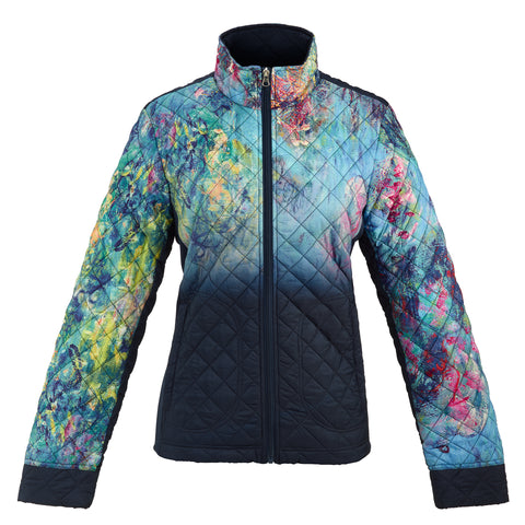 Picture of Monet Wisteria Quilted Jacket