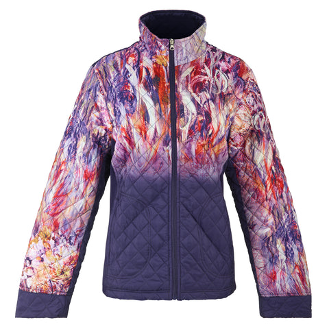 Picture of Monet Agapanthus Quilted Jacket