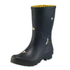 Black-Bees Mid-Calf Rain Boot