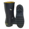 Black-Bees Mid-Calf Rain Boot