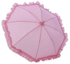 Kid's Ruffle Umbrella - Pink