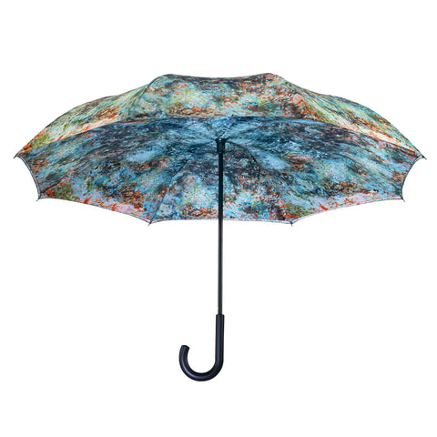 Picture of The House at Giverny Viewed From Rose Garden RC Stick Umbrella