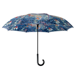 Renoir Le Jardin rue Cortot a Montmarte Stick Umbrella RC