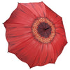 Red Daisy Stick Umbrella