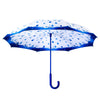 Rainy Season Stick Umbrella Reverse Close