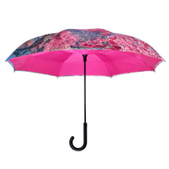 Cherry Blossoms Stick Umbrella