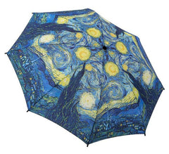 Starry Night Folding Umbrella