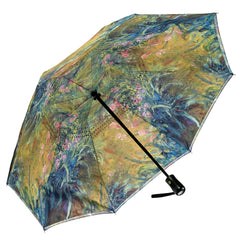 Irises by Monet RC Folding Umbrella