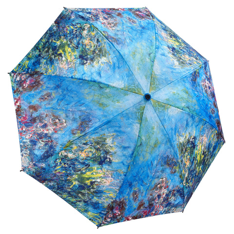 Picture of Monet Wisteria Folding Umbrella