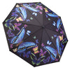 Galleria Moonlight Butterflies Folding Umbrella