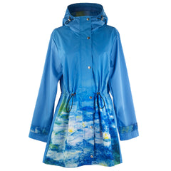 Monet Waterlilies Raincoat