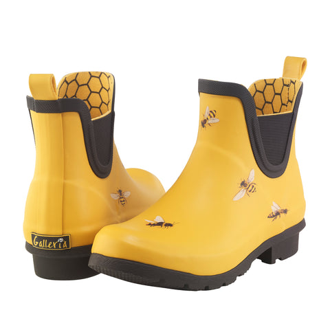 Picture of Gold Bees Chelsea Rain Boot