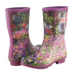 Monet Garden Mid-Calf Rain Boot