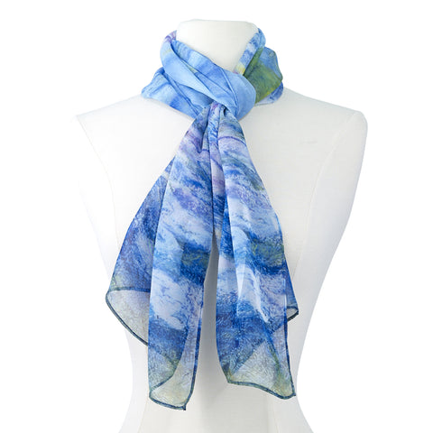 Picture of Monet Waterlilies Scarf