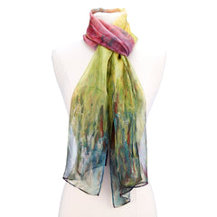 Waterlilies at Sunset Scarf