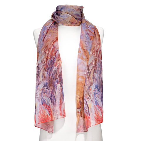 Picture of Monet Agapanthus Sheer Scarf