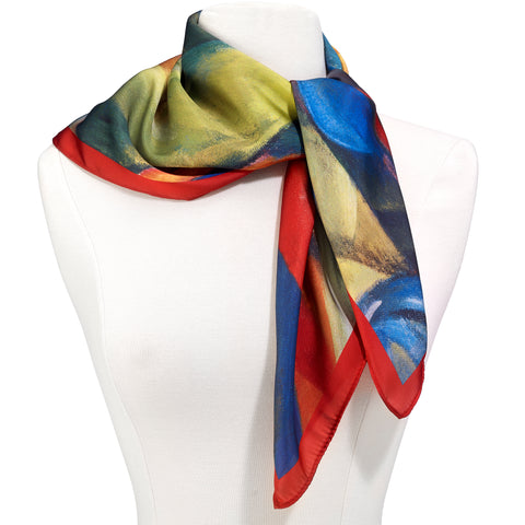 Picture of Franz Marc, Stables Sq Scarf
