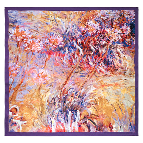 Picture of Monet Agapanthus Square Scarf