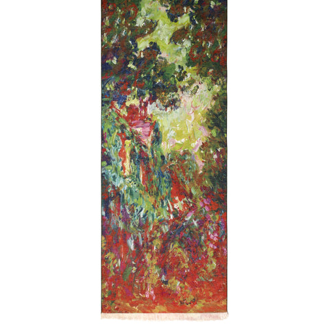 Picture of Monet's House from Rose Garden Viscose\Poly Scarf