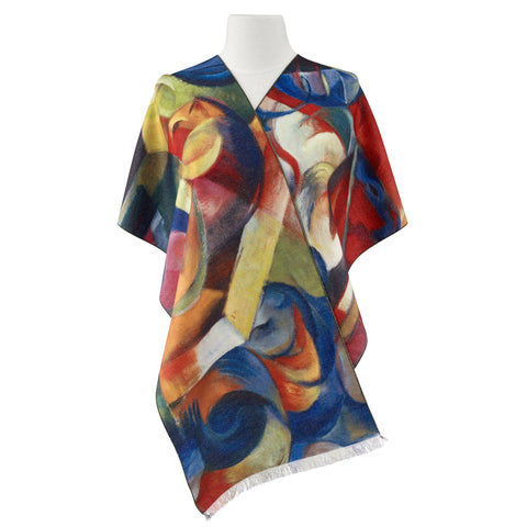 Picture of Franz Marc, Stables Viscose\Poly Scarf