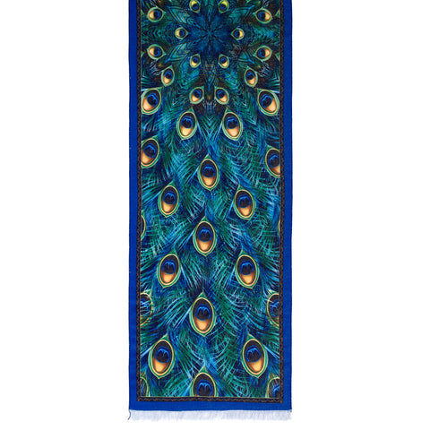 Picture of Peacock Viscose\Poly Scarf